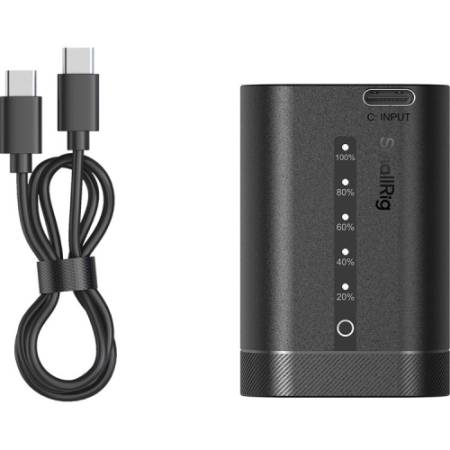 SmallRig 5298 - zamiennik, akumulator Canon LP-E6P - kabel do ładowania w zestawie